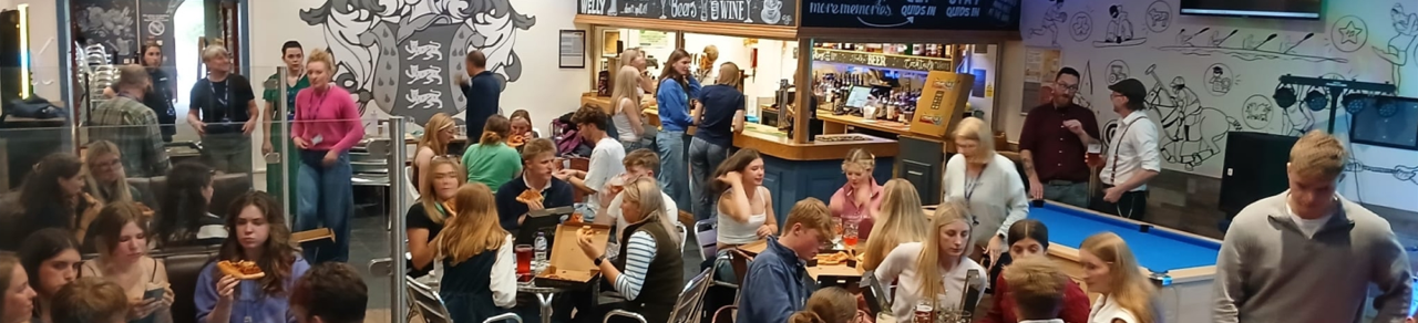 A Harper Adams SU Pub that's home to fantastic drinks deals and weekly events!